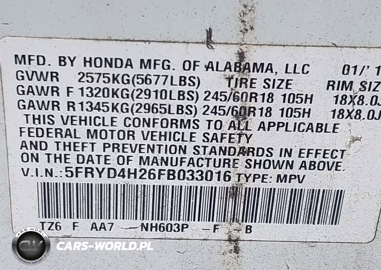2015 Acura Mdx VIN:5FRYD4H26FB033016 - 9