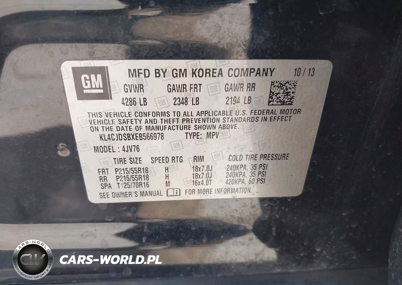 2014 Buick Encore Premium VIN:KL4CJDSBXEB566978 - 9