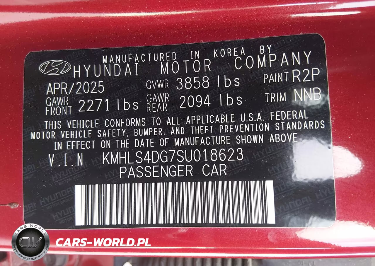 2025 Hyundai Elantra Sel Convenience VIN:KMHLS4DG7SU018623 - 9