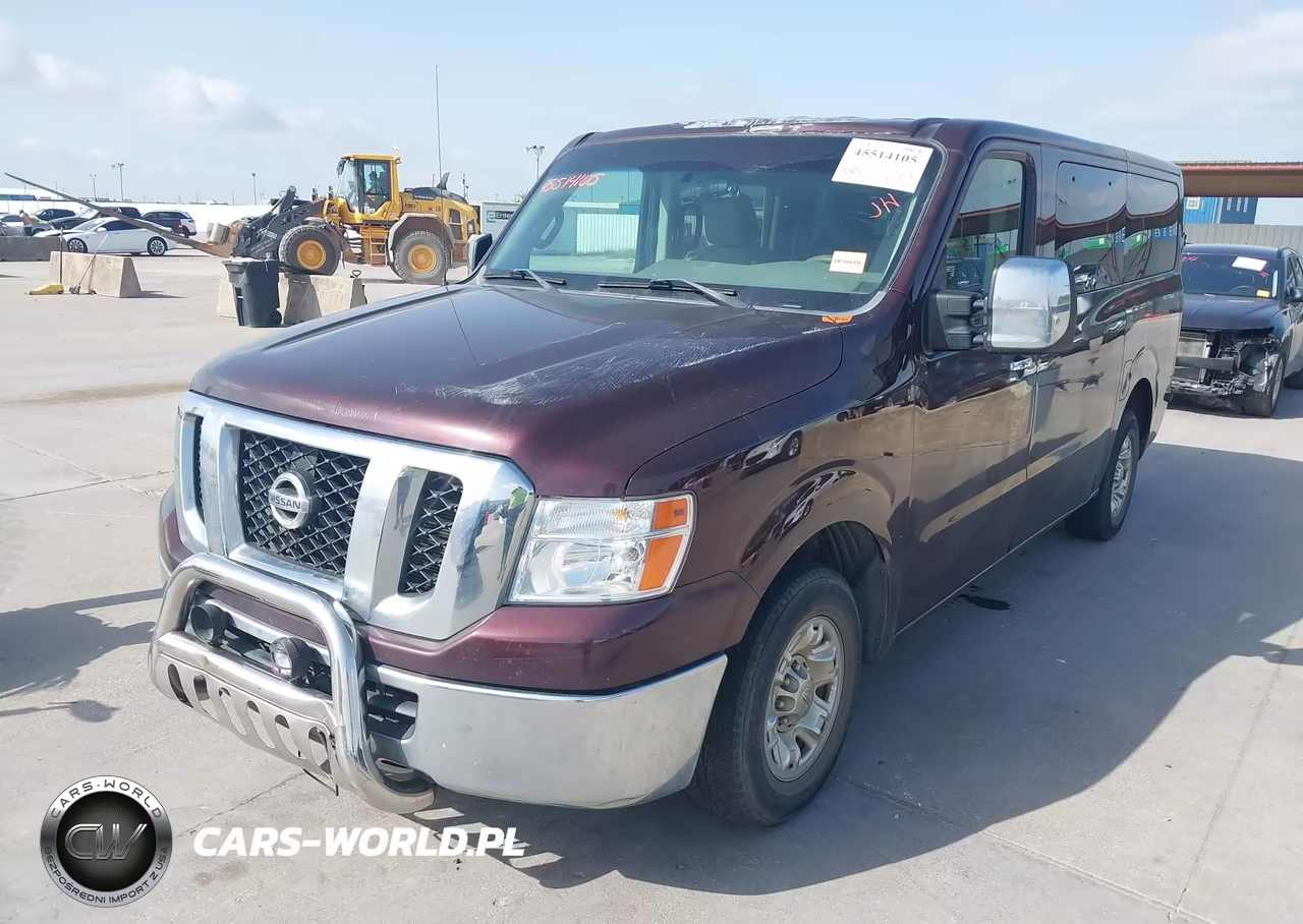 2013 Nissan Nv Passenger Nv3500 Hd Sv V8 VIN:5BZAF0AA8DN202085 - 2