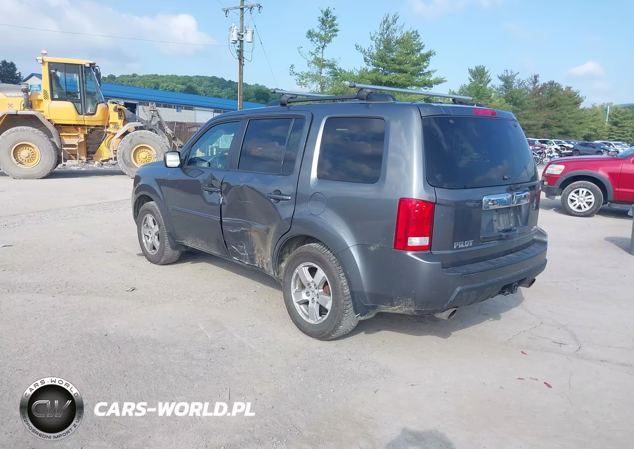 2011 Honda Pilot Ex-L VIN:5FNYF4H5XBB042348 - 3