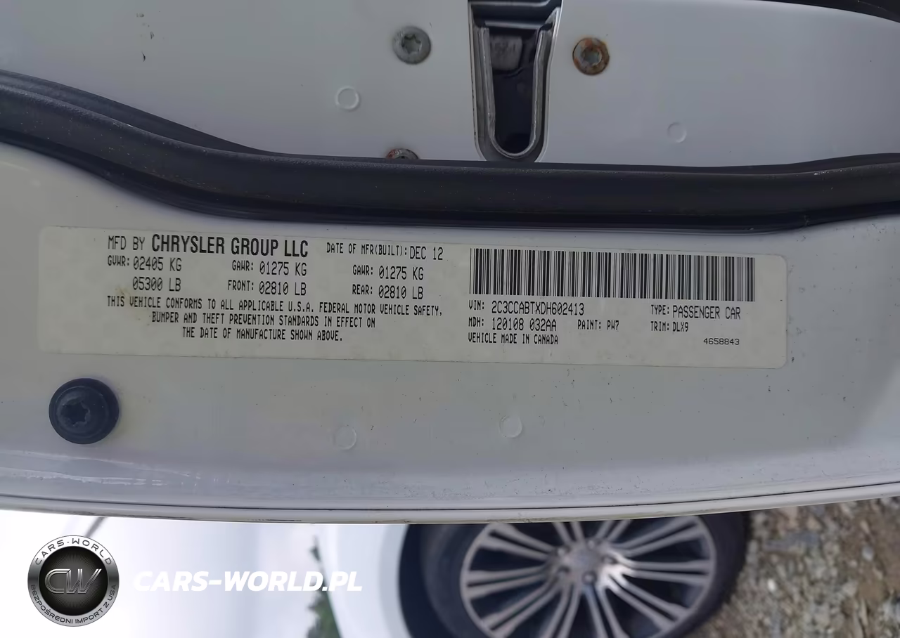 2013 Chrysler 300 300S VIN:2C3CCABTXDH602413 - 9