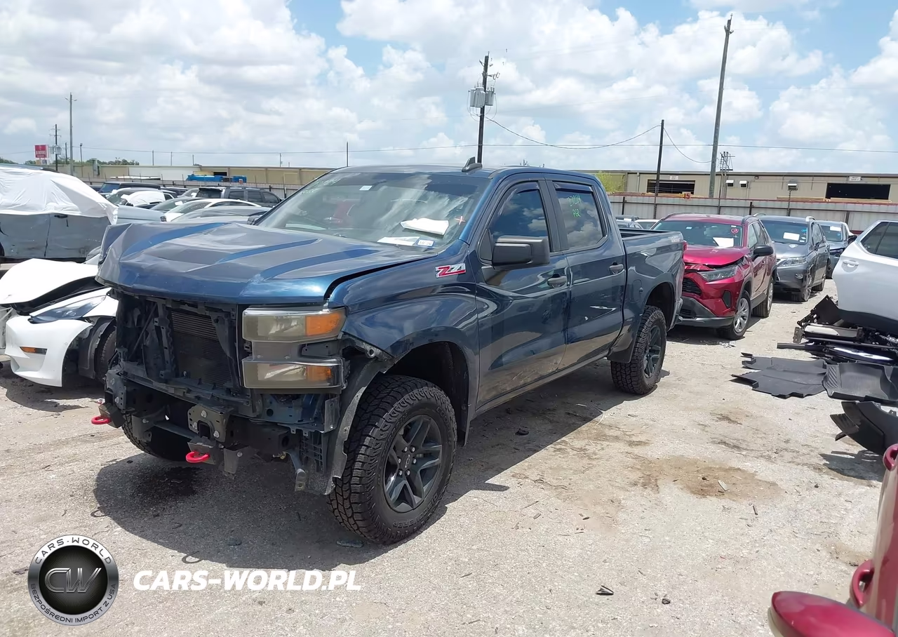 2020 Chevrolet Silverado 1500 4Wd Short Bed Custom Trail Boss VIN:3GCPYCEF1LG441190 - 2