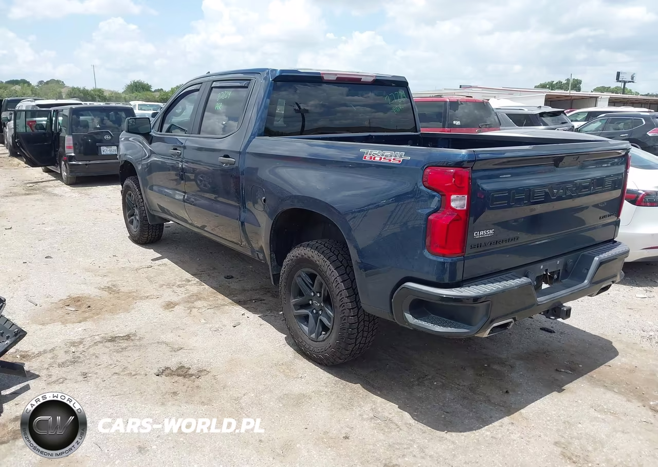 2020 Chevrolet Silverado 1500 4Wd Short Bed Custom Trail Boss VIN:3GCPYCEF1LG441190 - 3