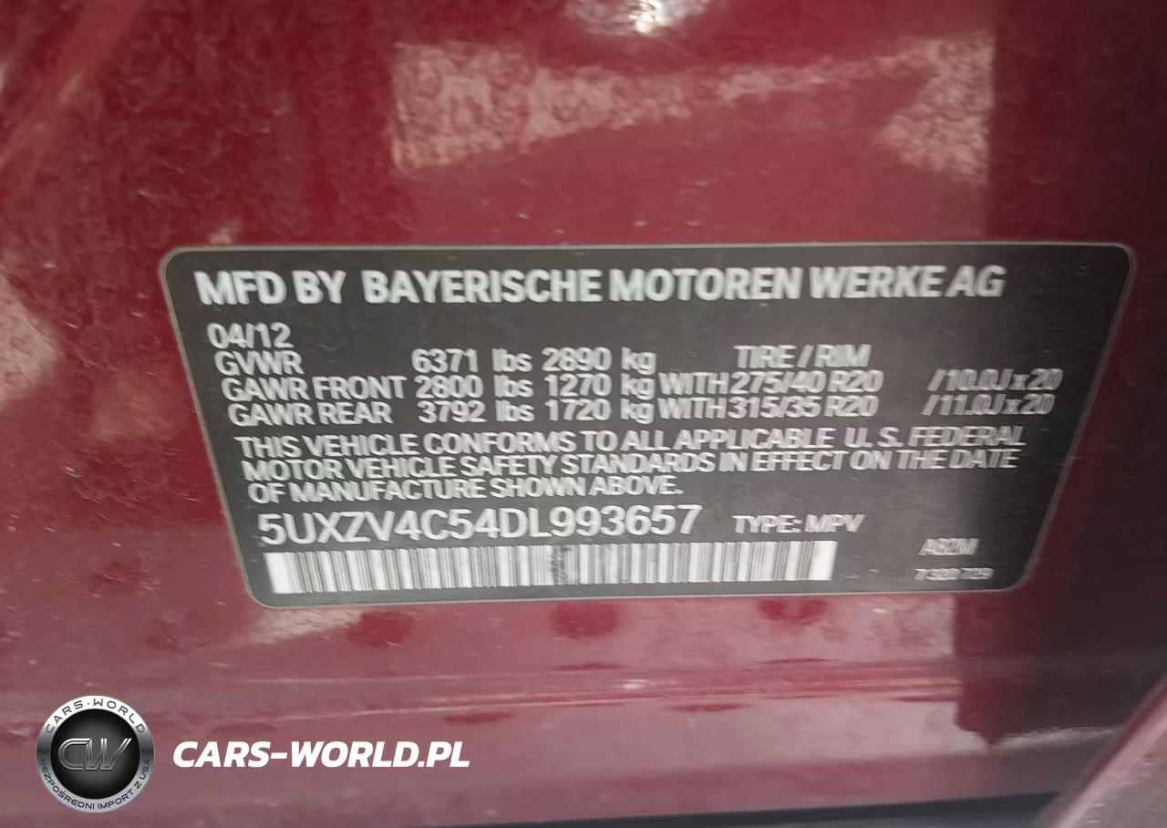 2013 BMW X5 xDrive35I-xDrive35I Premium-xDrive35I Sport Activity VIN:5UXZV4C54DL993657 - 9