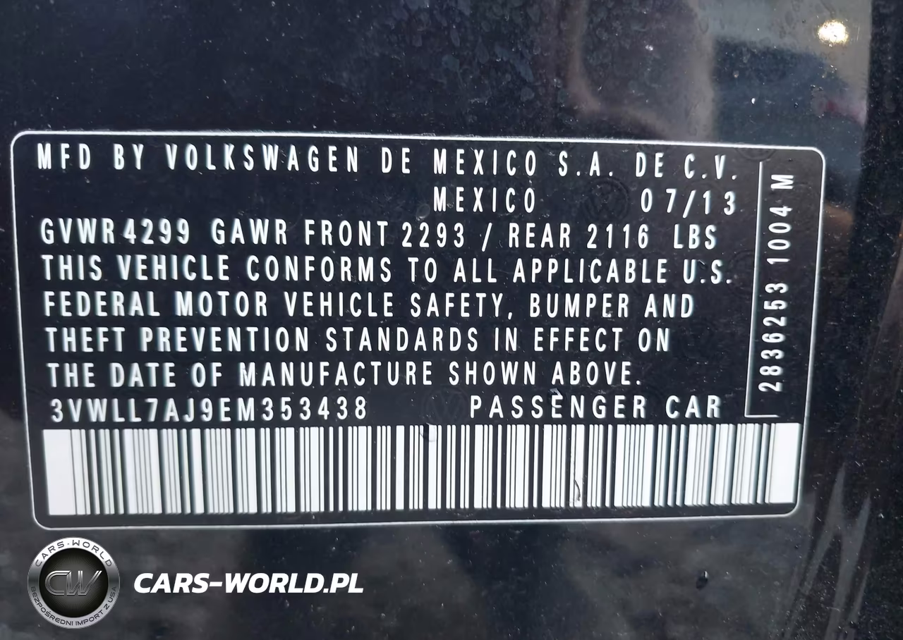 2014 Volkswagen Jetta 2.0L Tdi VIN:3VWLL7AJ9EM353438 - 9