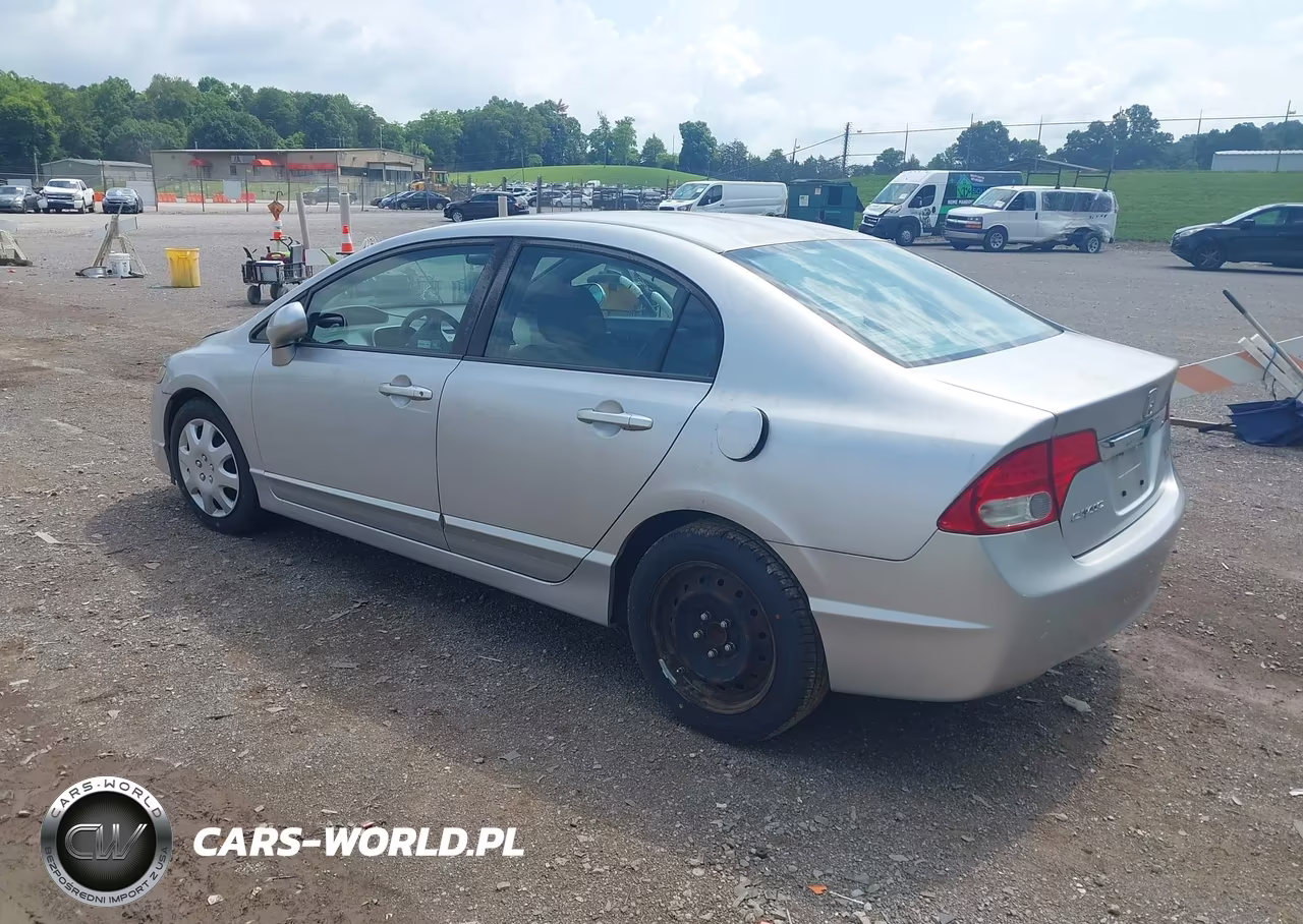 2010 Honda Civic Lx VIN:2HGFA1F51AH562813 - 3
