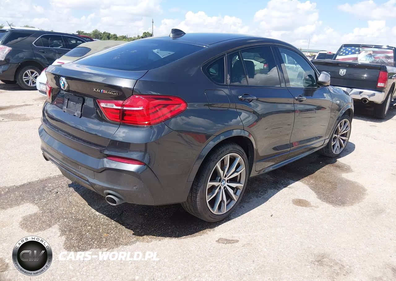 2017 BMW X4 M40I VIN:5UXXW7C38H0U26444 - 4