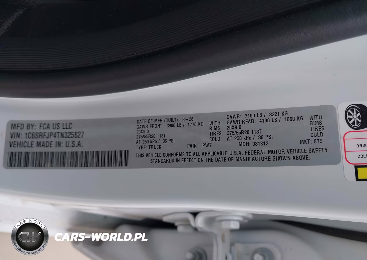 2026 Ram 1500 Laramie 4X4 5'7 Box VIN:1C6SRFJP4TN325827 - 9