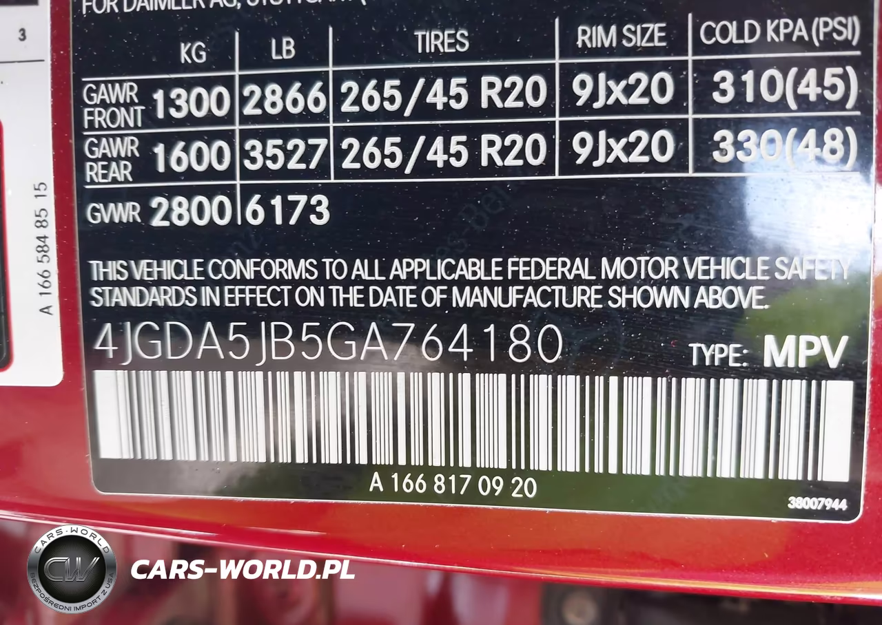 2016 Mercedes-Benz Gle 350 VIN:4JGDA5JB5GA764180 - 9