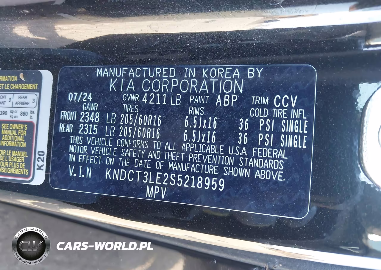 2025 Kia Niro Sx VIN:KNDCT3LE2S5218959 - 9
