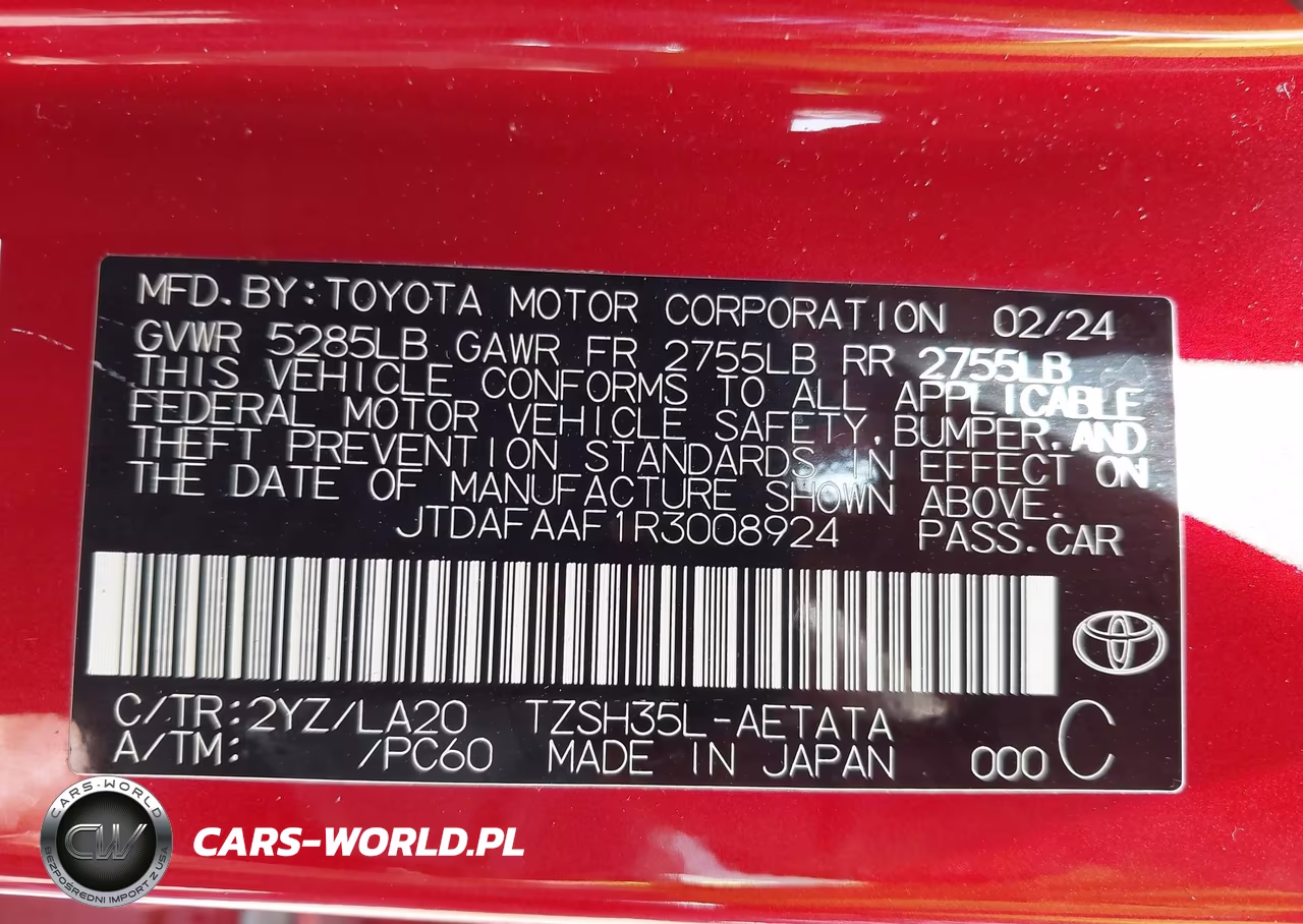 2024 Toyota Crown Platinum VIN:JTDAFAAF1R3008924 - 9