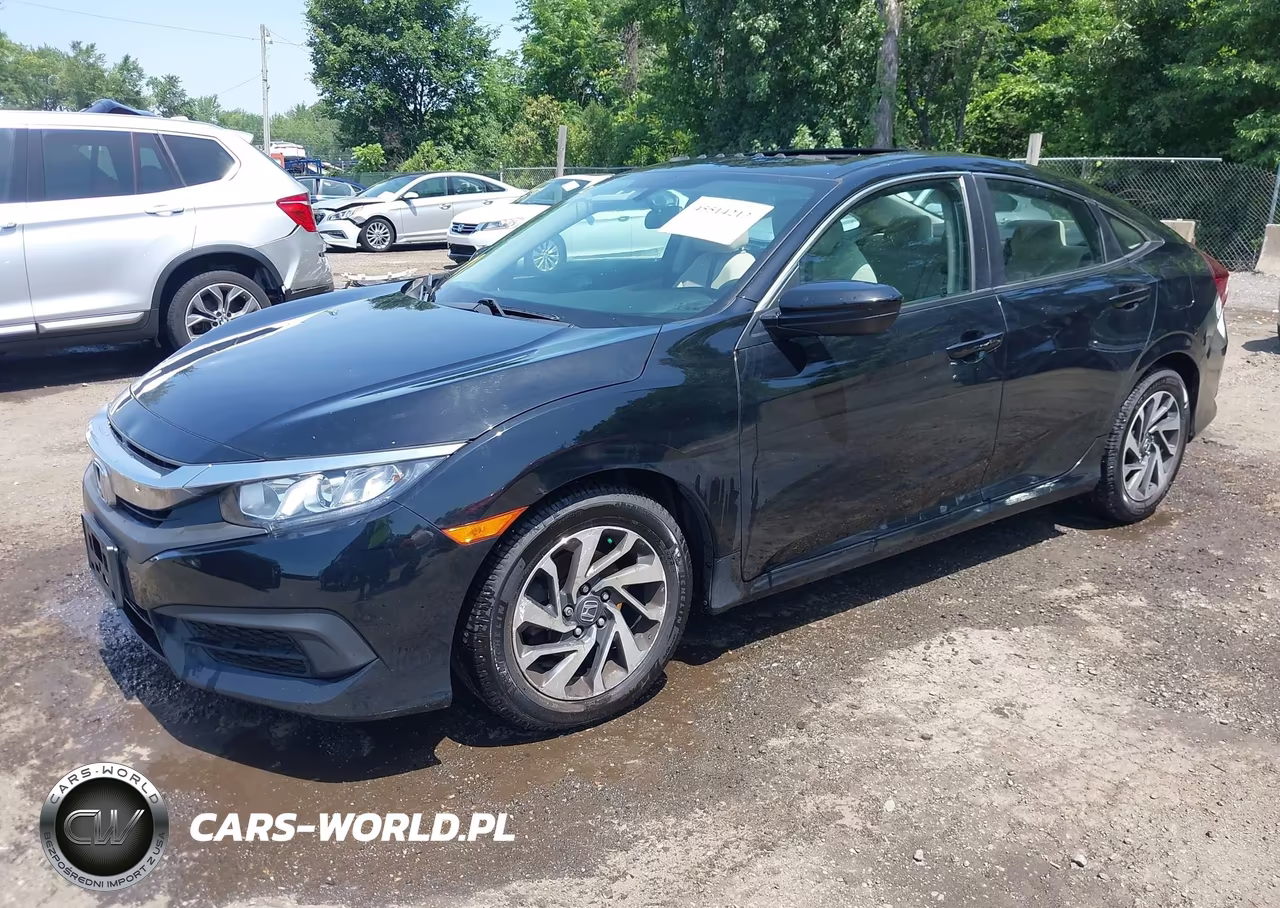 2017 Honda Civic Ex VIN:19XFC2F73HE222455 - 2