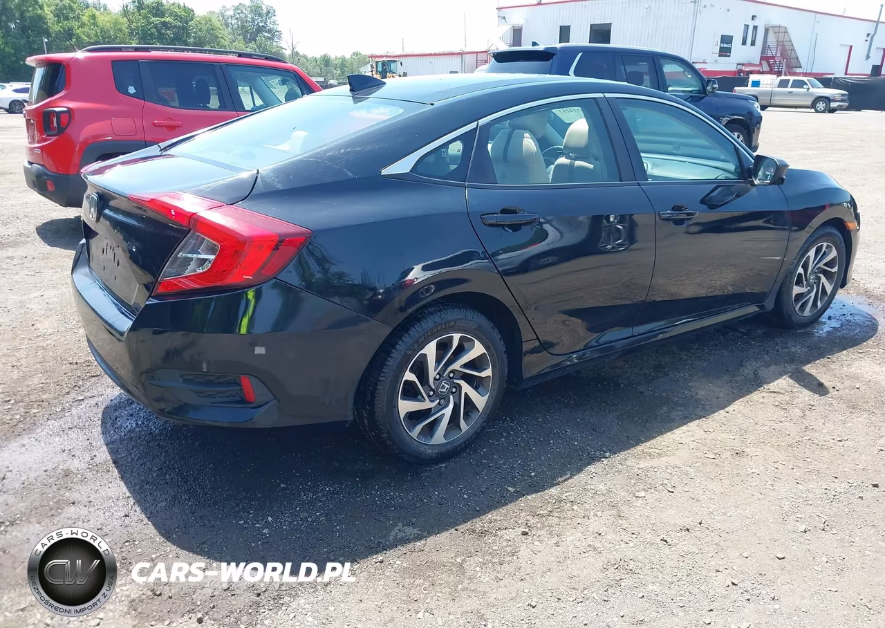 2017 Honda Civic Ex VIN:19XFC2F73HE222455 - 4