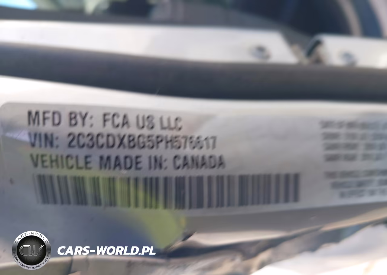 2023 Dodge Charger Sxt VIN:2C3CDXBG5PH576617 - 9