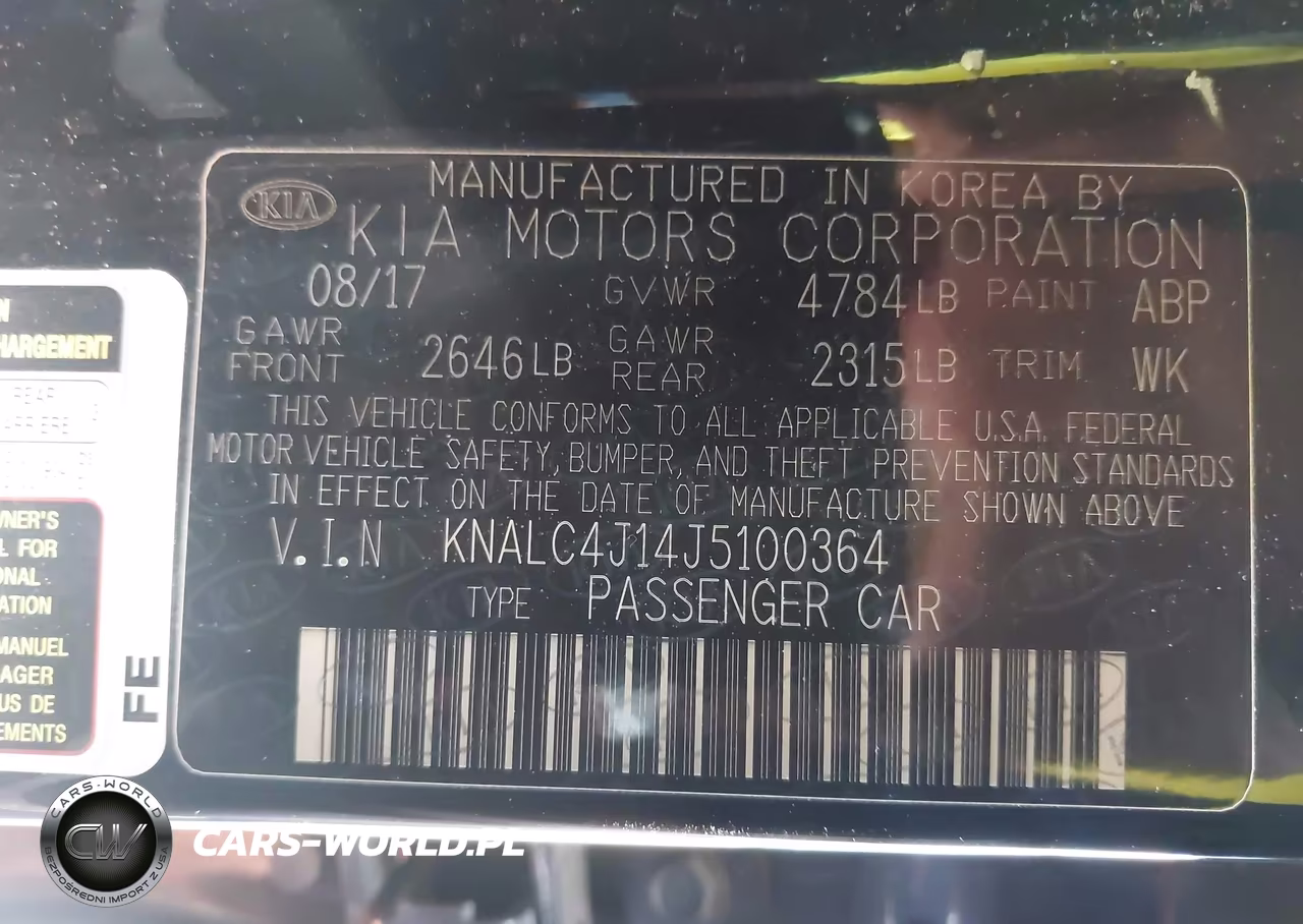 2018 Kia Cadenza Limited VIN:KNALC4J14J5100364 - 9