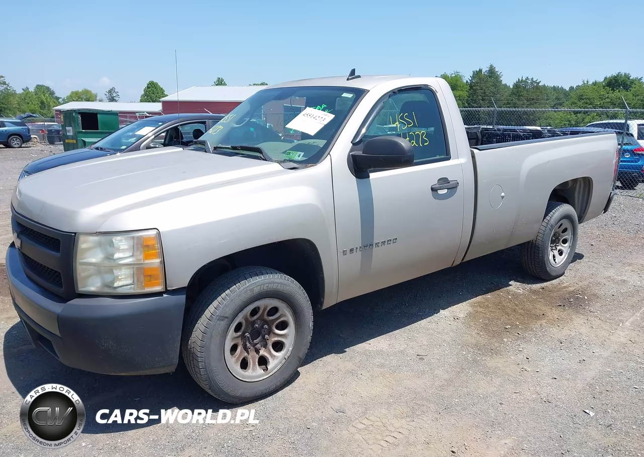 2008 Chevrolet Silverado 1500 Work Truck VIN:1GCEC14X98Z146317 - 2