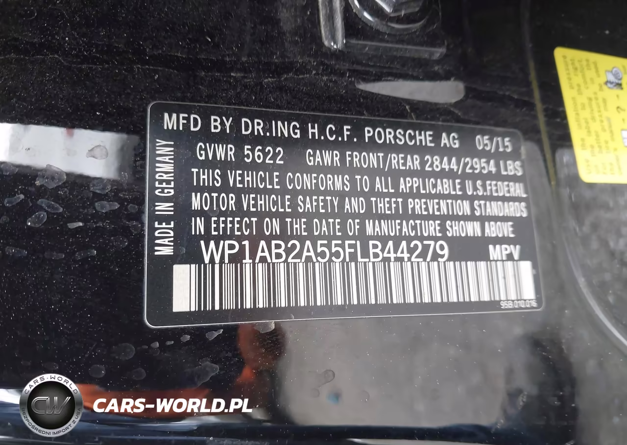2015 Porsche Macan S VIN:WP1AB2A55FLB44279 - 9