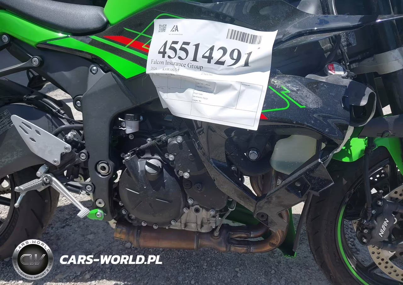 2024 Kawasaki Zx636 K VIN:JKBZXJJ10RA008287 - 8
