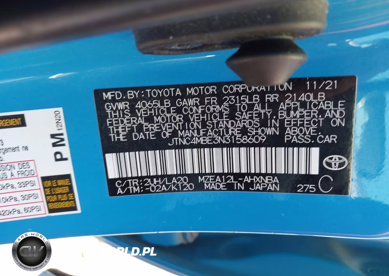 2022 Toyota Corolla Xse VIN:JTNC4MBE3N3158609 - 9
