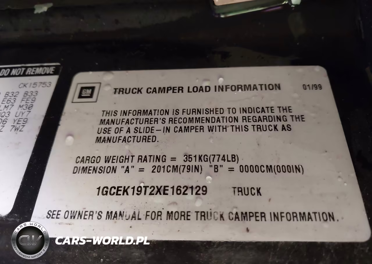 1999 Chevrolet Silverado 1500 Lt VIN:1GCEK19T2XE162129 - 9