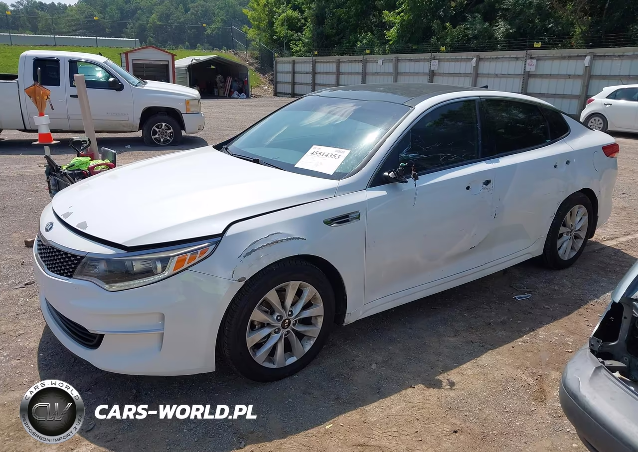 2018 Kia Optima Ex VIN:5XXGU4L31JG205679 - 2