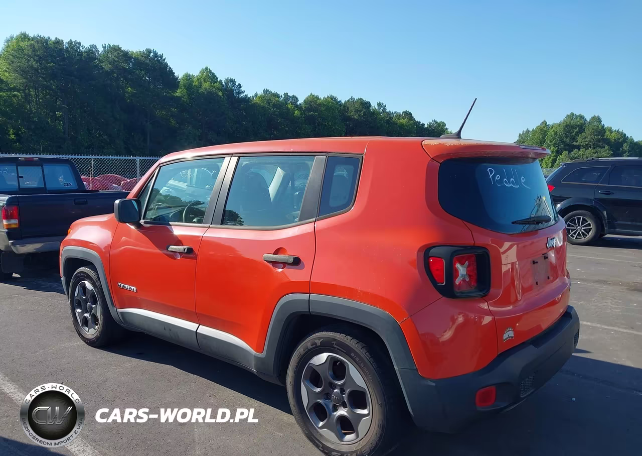 2015 Jeep Renegade Sport VIN:ZACCJAAH4FPC30986 - 3