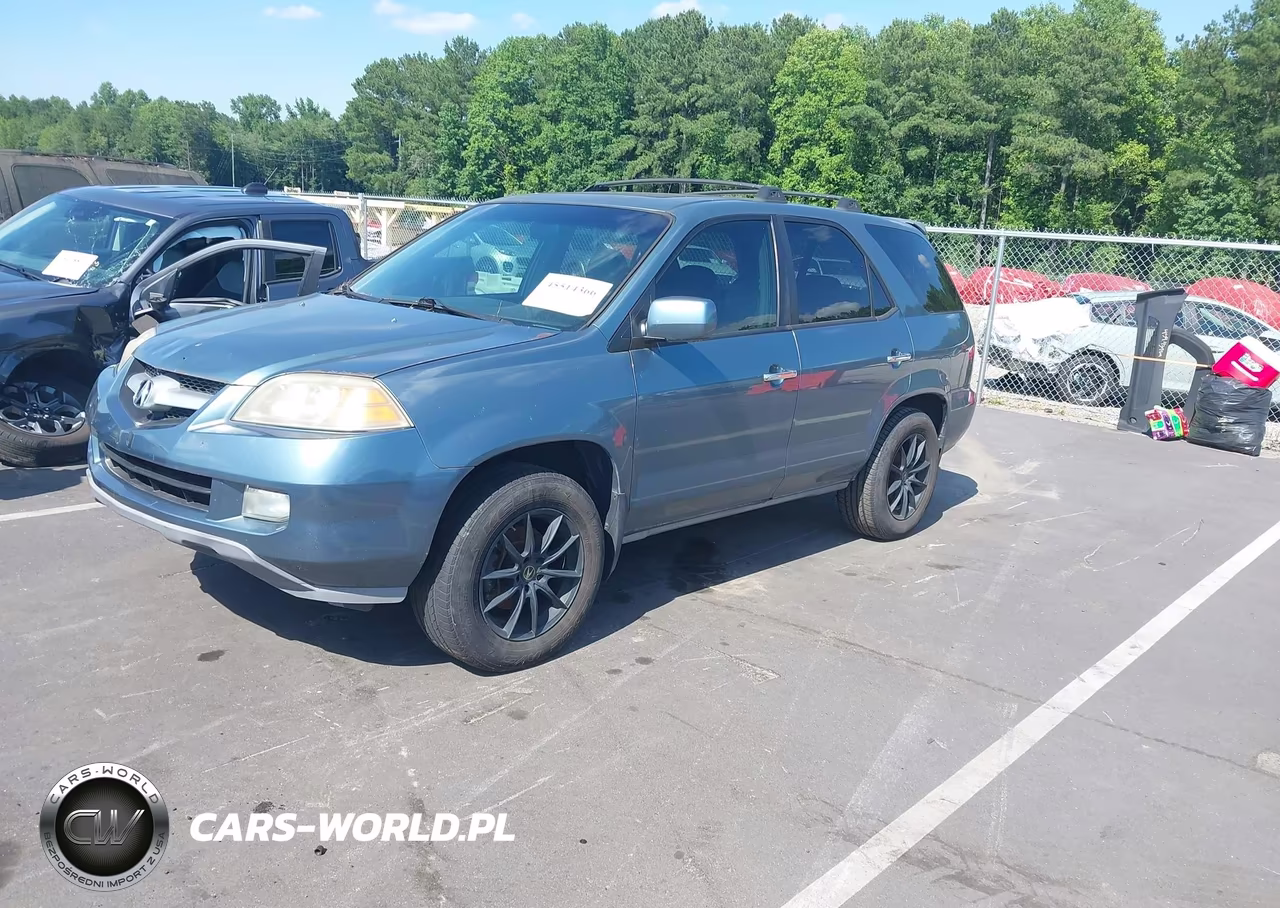 2006 Acura Mdx VIN:2HNYD18846H505089 - 2
