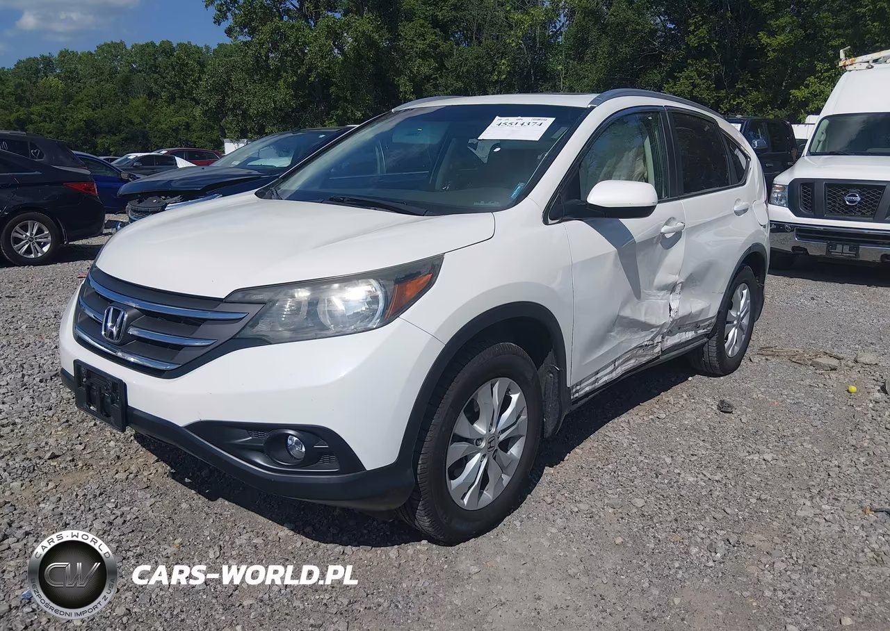 2013 Honda Cr-V Ex-L VIN:5J6RM3H70DL037336 - 2