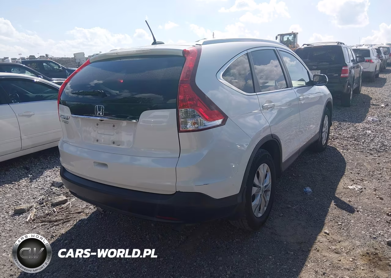 2013 Honda Cr-V Ex-L VIN:5J6RM3H70DL037336 - 4