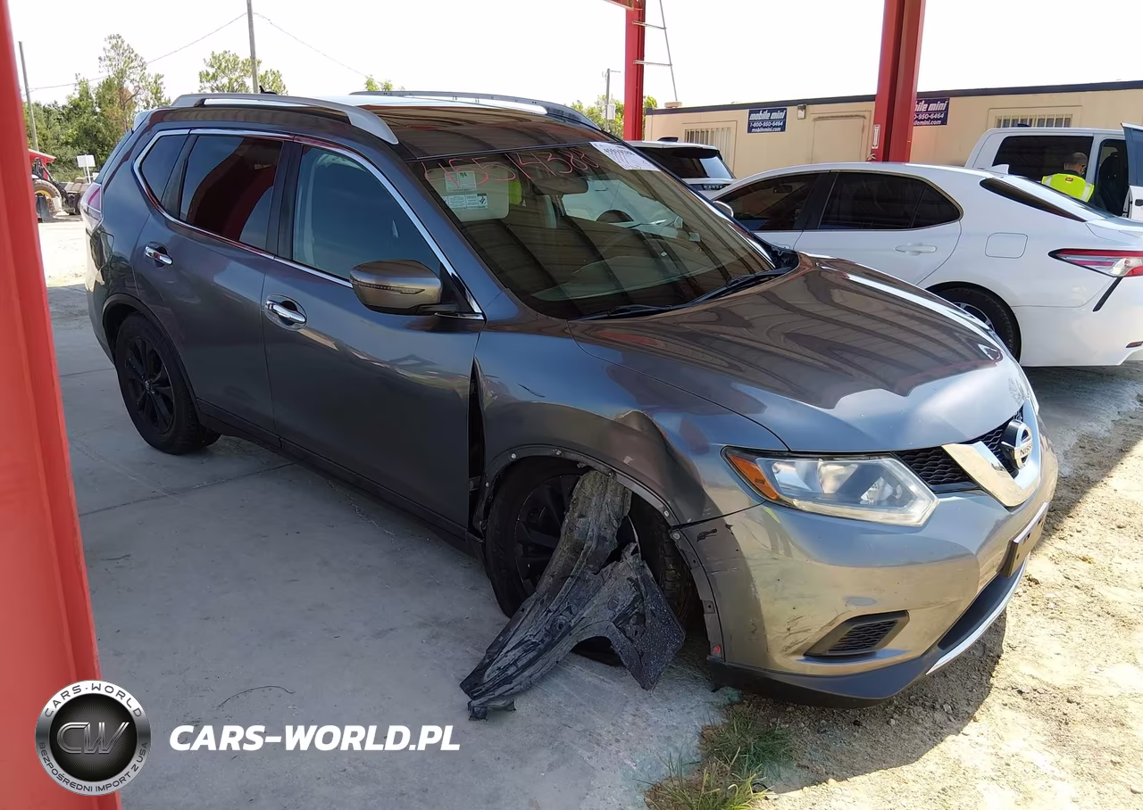 2016 Nissan Rogue Sv VIN:5N1AT2MV8GC830386 - 1
