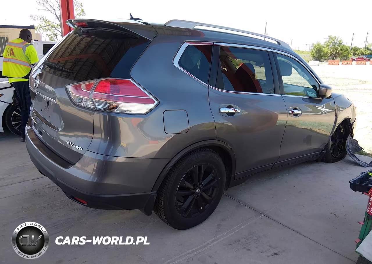 2016 Nissan Rogue Sv VIN:5N1AT2MV8GC830386 - 4