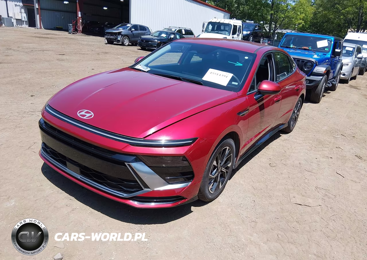 2025 Hyundai Sonata Sel VIN:KMHL64JA1SA442580 - 2