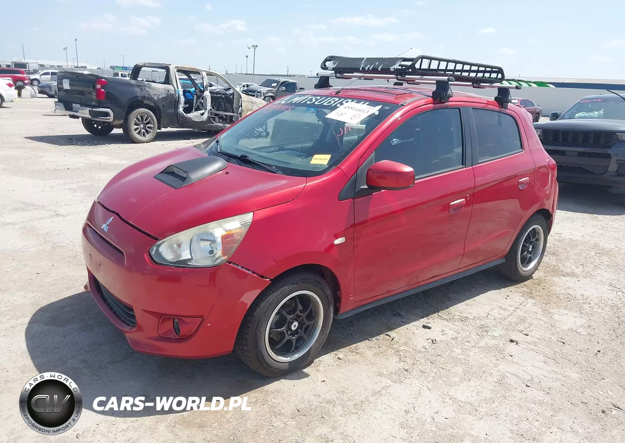 2014 Mitsubishi Mirage Es VIN:ML32A4HJ2EH017985 - 2