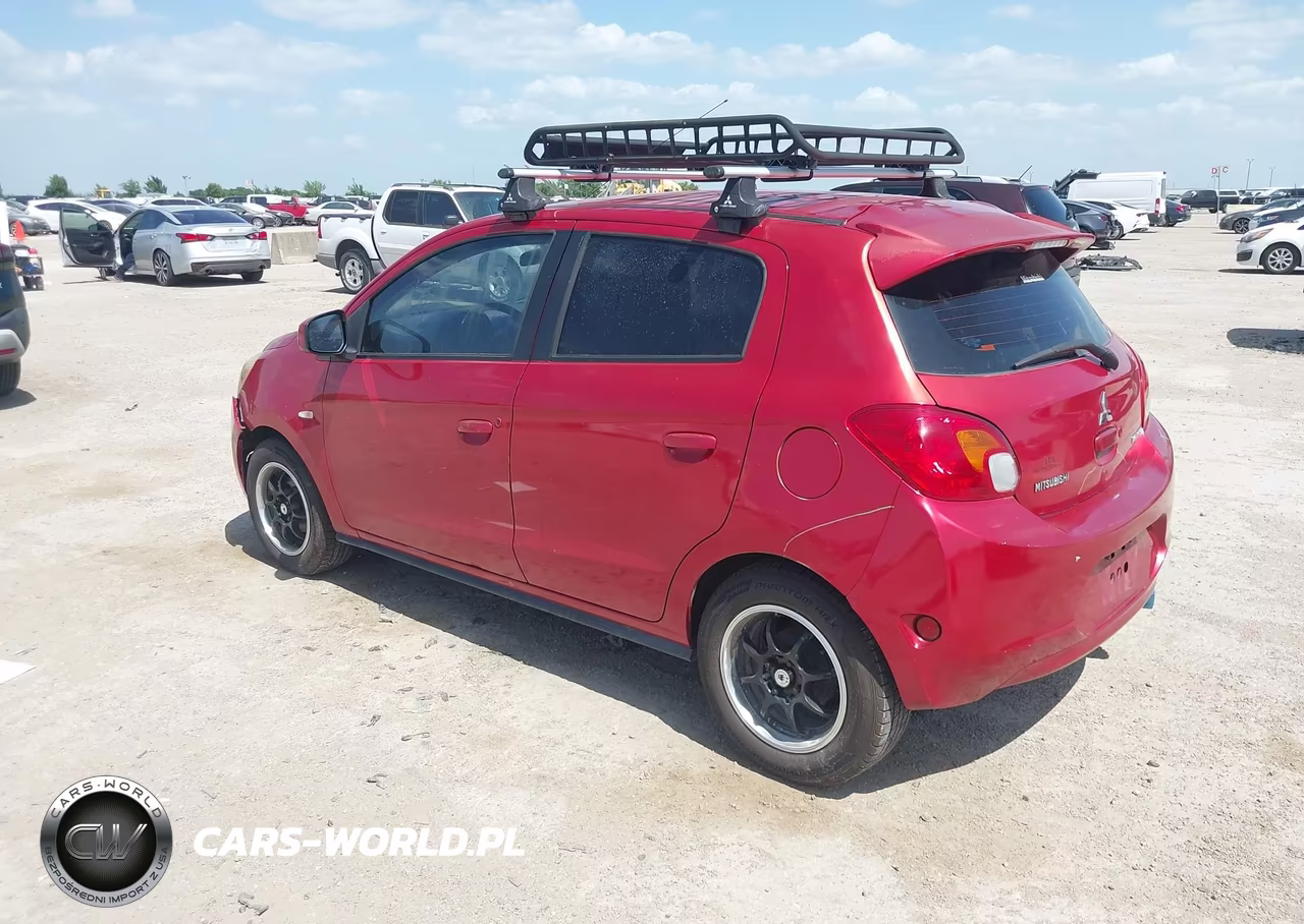 2014 Mitsubishi Mirage Es VIN:ML32A4HJ2EH017985 - 3