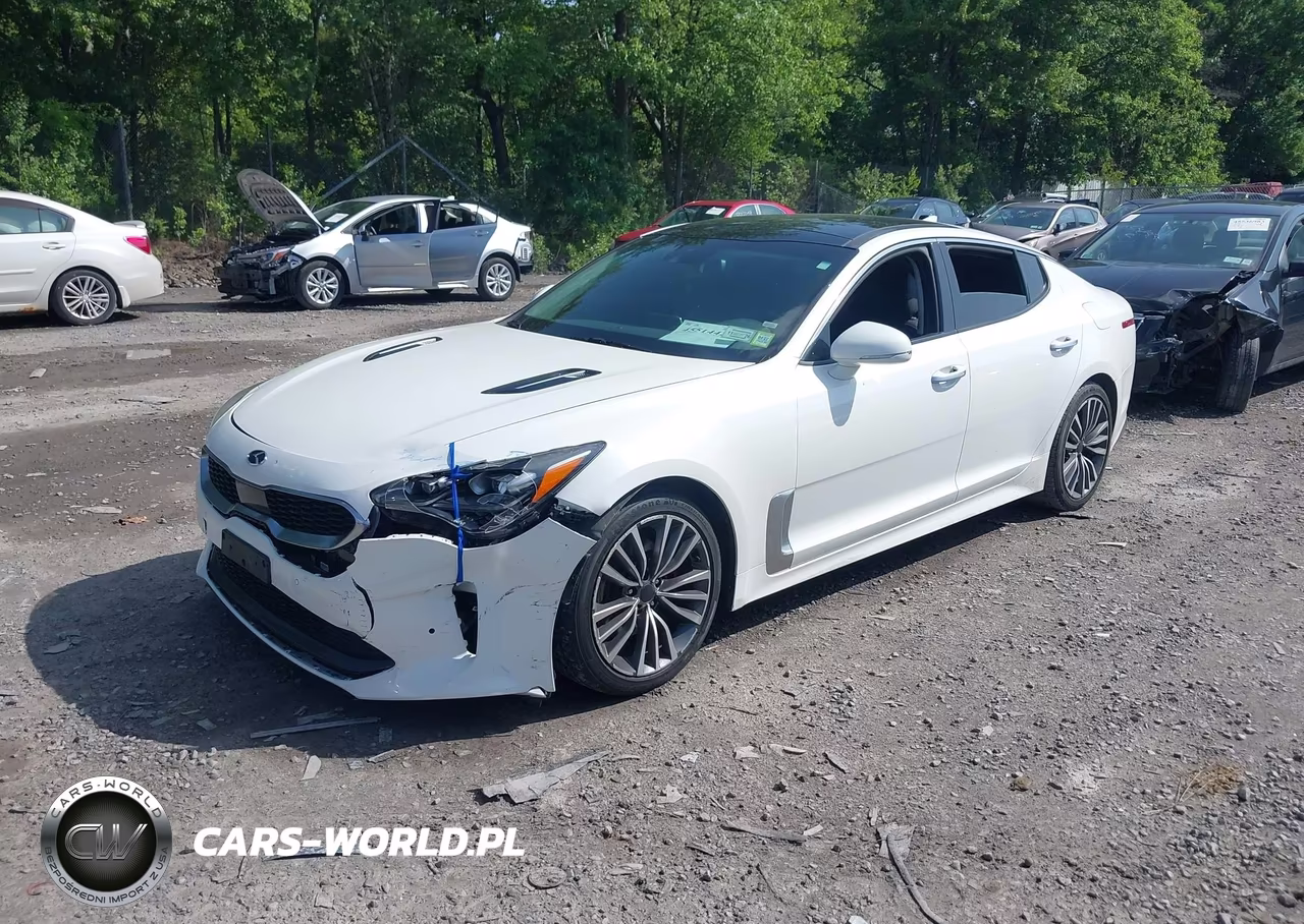 2018 Kia Stinger Premium VIN:KNAE25LA9J6033091 - 2