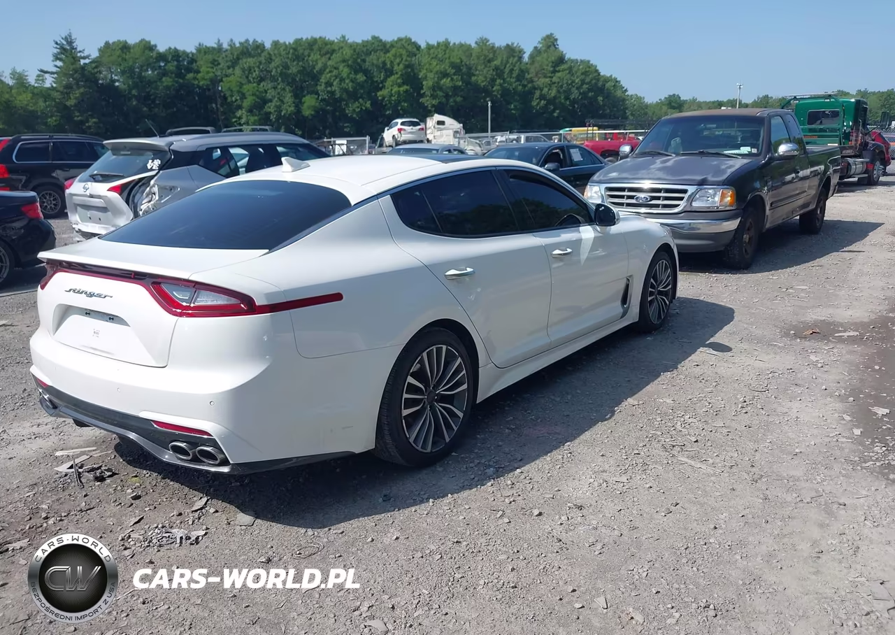 2018 Kia Stinger Premium VIN:KNAE25LA9J6033091 - 4