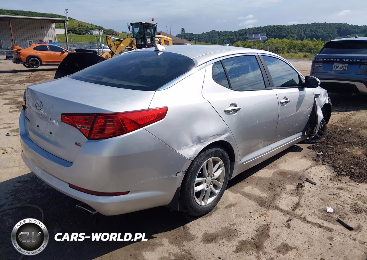 2012 Kia Optima Lx VIN:KNAGM4A77C5291753 - 4