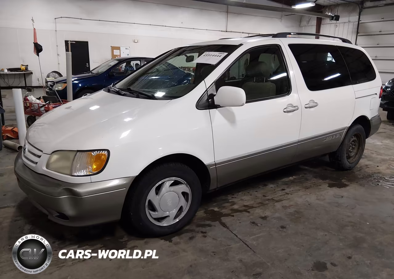 2002 Toyota Sienna Le VIN:4T3ZF13C82U425773 - 2