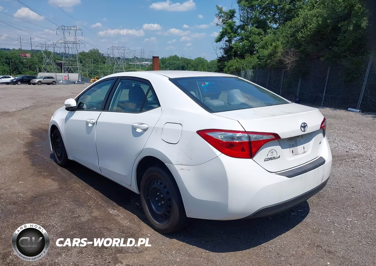 2014 Toyota Corolla Le VIN:2T1BURHE9EC124833 - 3