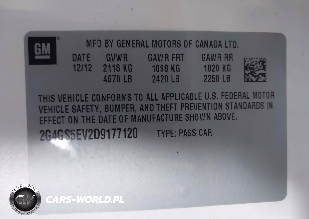 2013 Buick Regal Turbo - Premium 1 VIN:2G4GS5EV2D9177120 - 9