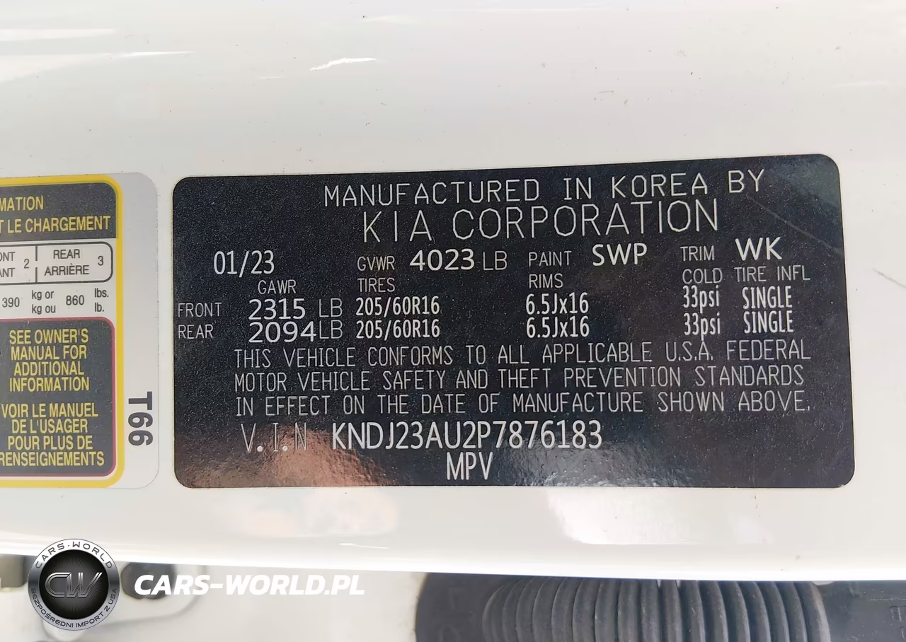 2023 Kia Soul Lx VIN:KNDJ23AU2P7876183 - 9