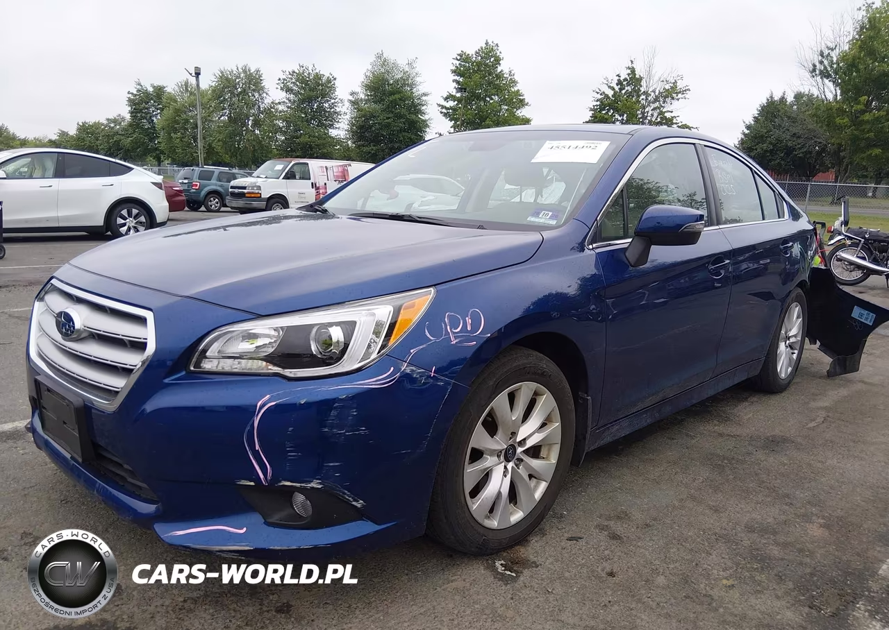 2016 Subaru Legacy 2.5I Premium VIN:4S3BNAH66G3017967 - 2