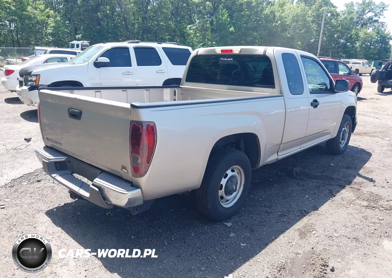 2007 Chevrolet Colorado Work Truck VIN:1GCCS199078137269 - 4