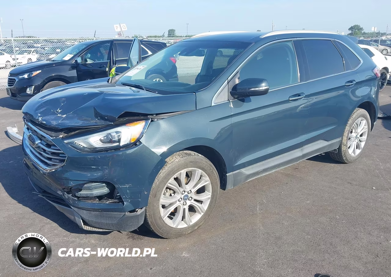 2019 Ford Edge Titanium VIN:2FMPK3K98KBB38999 - 2