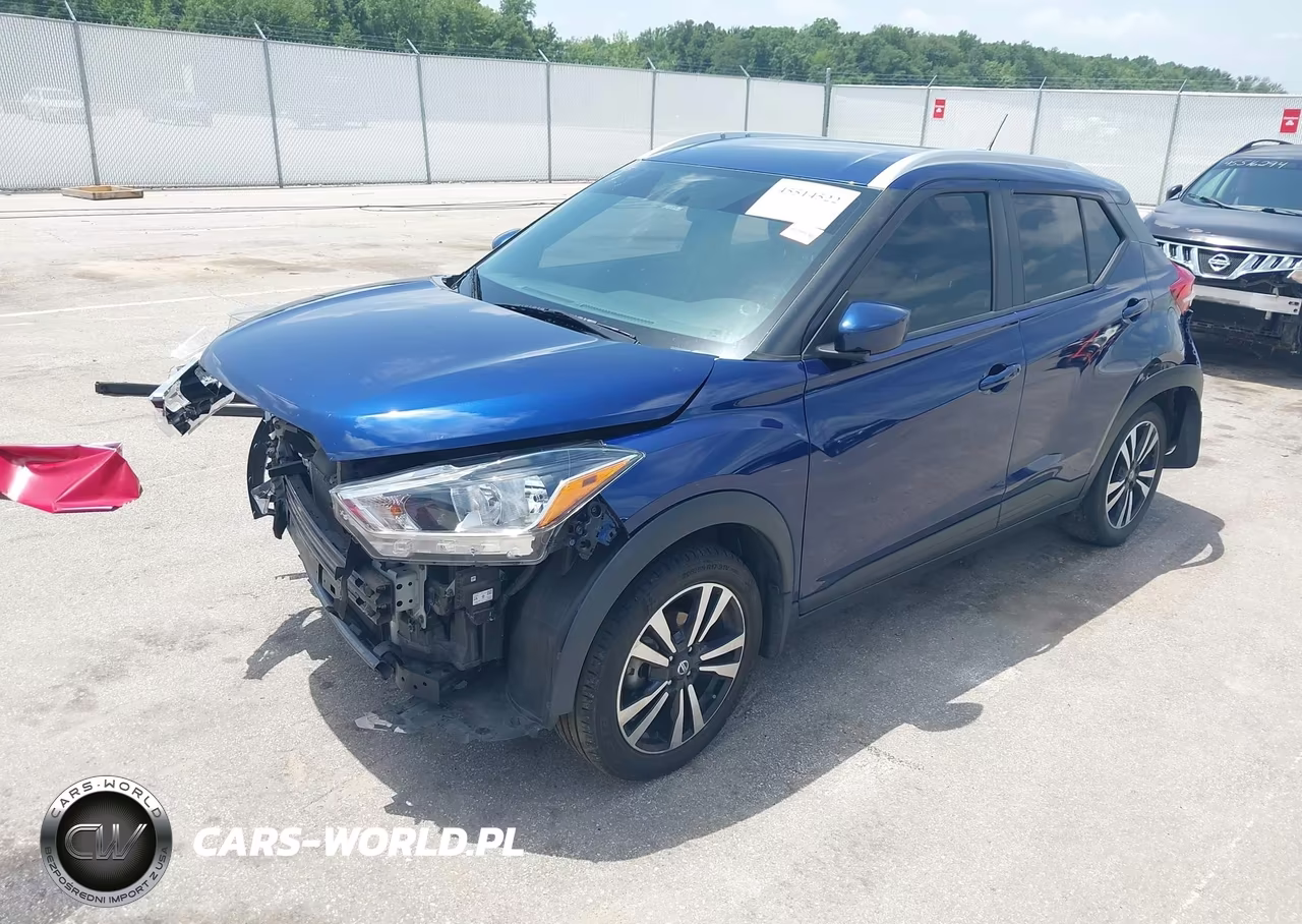 2019 Nissan Kicks Sv VIN:3N1CP5CU4KL537001 - 2