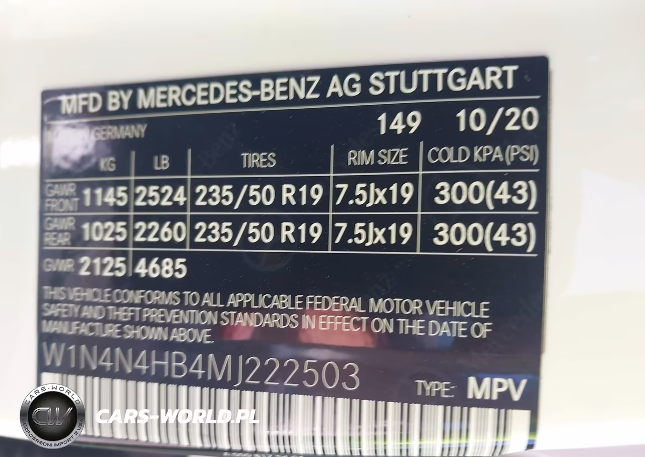 2021 Mercedes-Benz Gla 250 4Matic VIN:W1N4N4HB4MJ222503 - 9