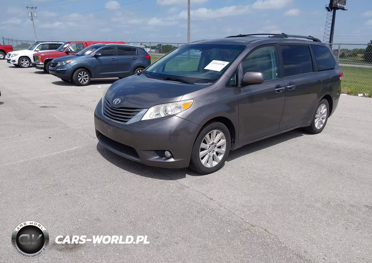 2013 Toyota Sienna Xle 7 Passenger VIN:5TDDK3DC7DS063195 - 2