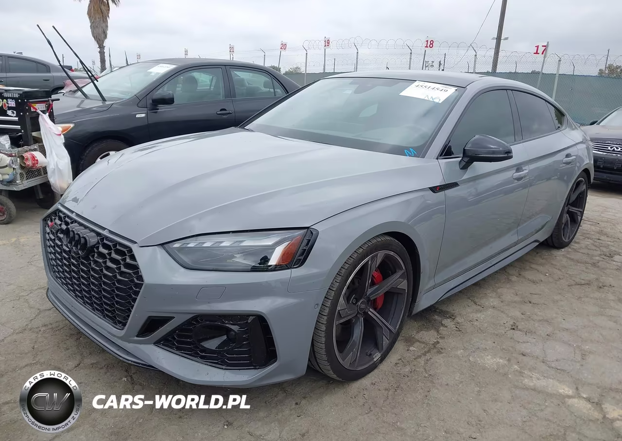 2022 Audi Rs 5 Sportback Tfsi Quattro Tiptronic VIN:WUAAWCF57NA901801 - 2
