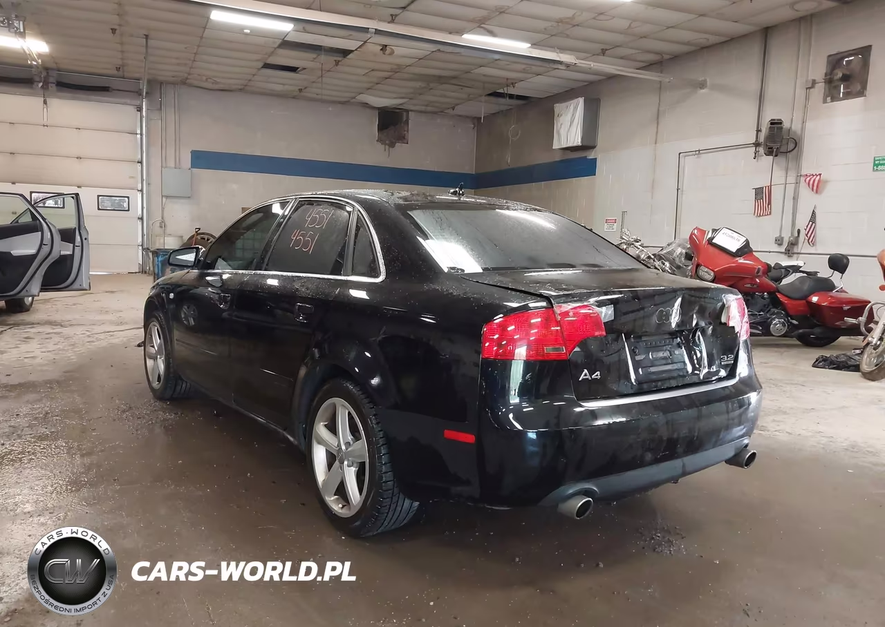 2007 Audi A4 3.2 VIN:WAUDH78E47A245890 - 3